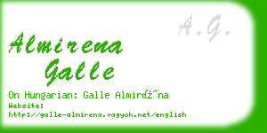 almirena galle business card